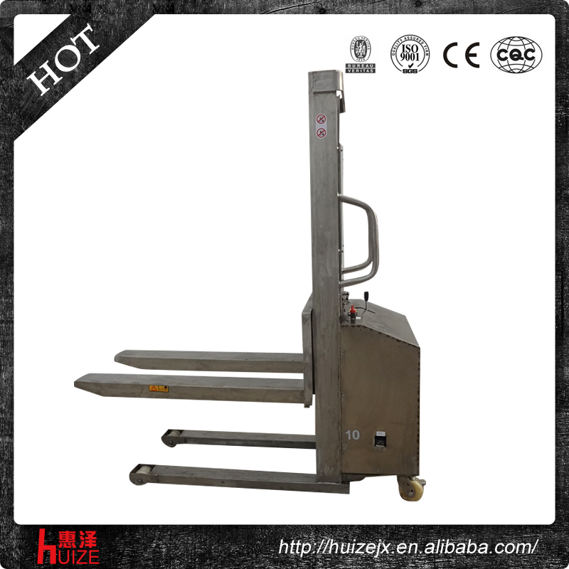 半電動堆高車(不銹鋼304材質(zhì)) 半電動堆高車(不銹鋼304材質(zhì))