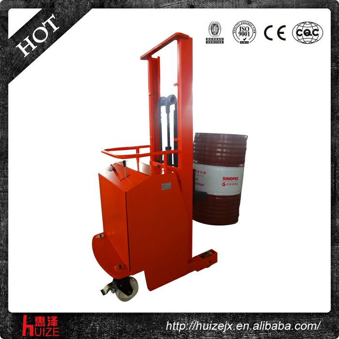 2半電動(dòng)配重油桶車(chē)（無(wú)底腿，只堆垛，不翻轉(zhuǎn)）