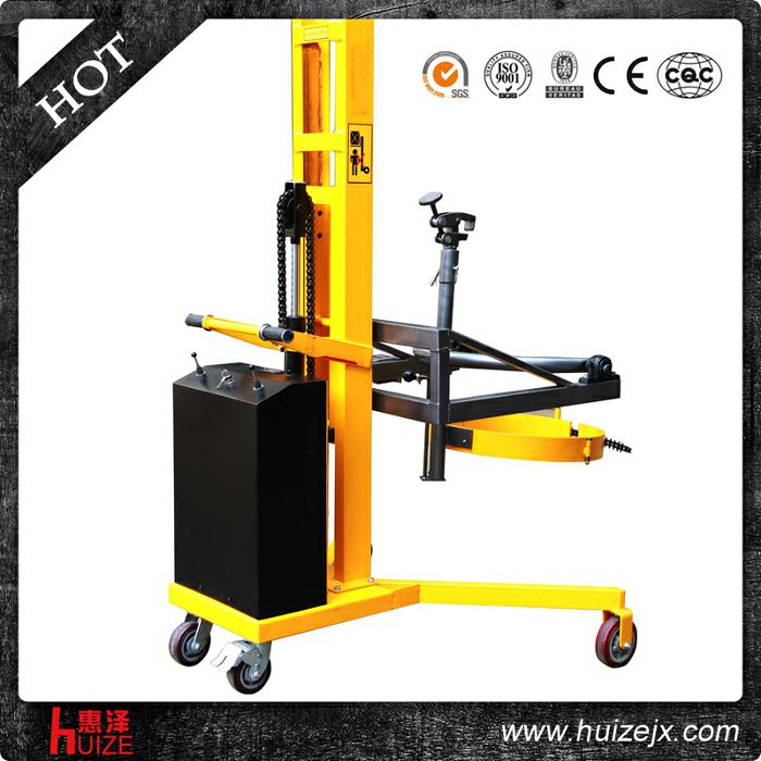 半電動(dòng)油桶車（直角腿，夾鐵桶翻轉(zhuǎn)）2