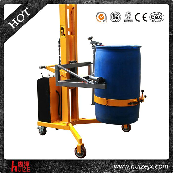 半電動(dòng)油桶車（直角腿，夾鐵桶翻轉(zhuǎn)）3