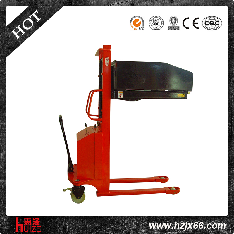 翻轉(zhuǎn)倒料半電動(dòng)堆高車 翻轉(zhuǎn)倒料半電動(dòng)堆高車