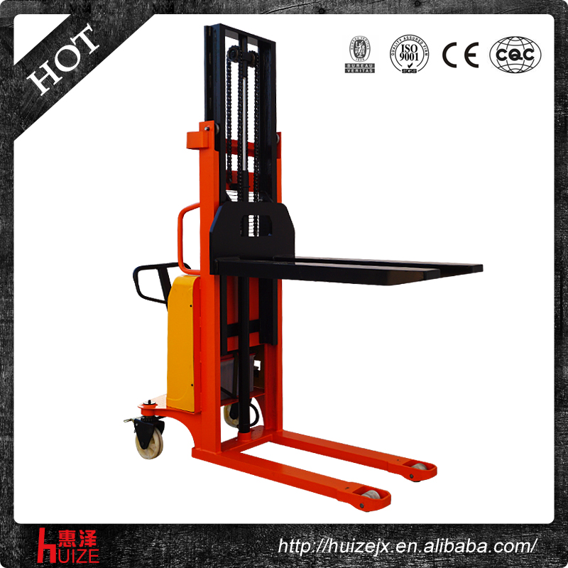 雙門(mén)架半電動(dòng)堆高車 雙門(mén)架半電動(dòng)堆高車