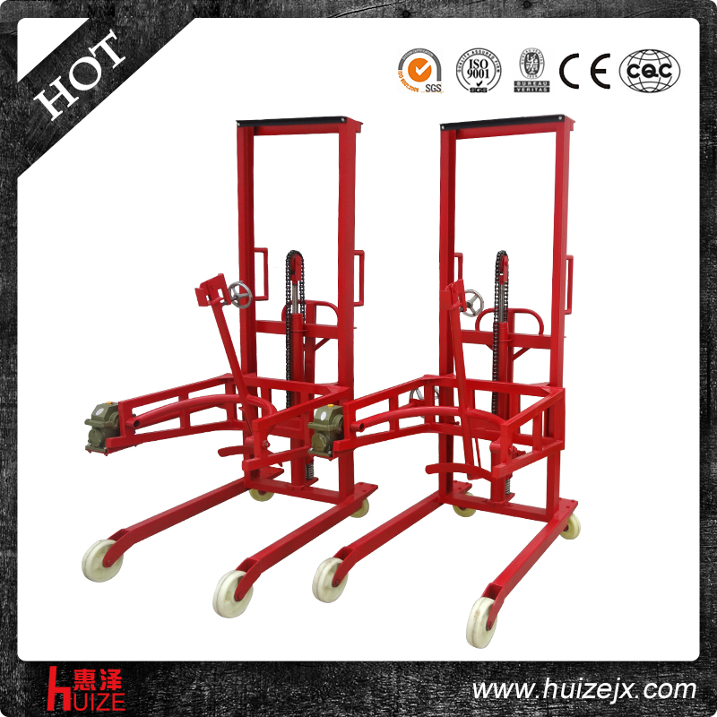 手動(dòng)液壓油桶堆高車 COT-350 手動(dòng)液壓油桶堆高車 COT-350