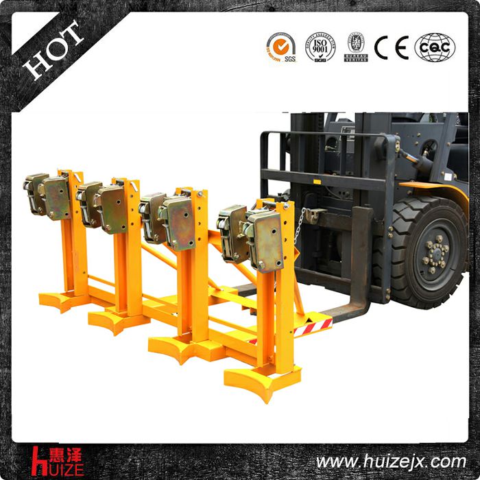 四桶夾具（一次夾4只桶,雙夾爪，夾塑鐵桶）